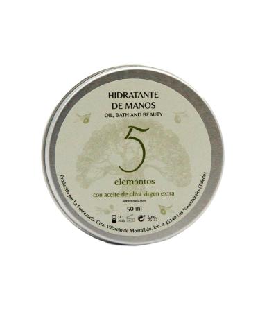 Finca La Pontezuela 5 Elements Olive Oil Moisturizing Hand Cream for Cracked & Dry Skin Replenishes Softens & Nourishes Skin 100% Hydration & Elasticity