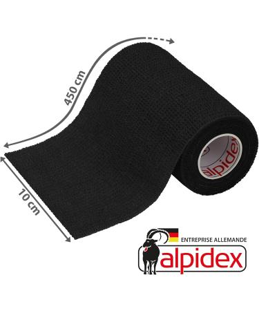 ALPIDEX 12 Rolls Cohesive Tape 10 cm x 4.5 m Self Adhesive Bandage Various Colors Self Adhesive Finger Strap Ankle Knee Band - Buy Online on GoSupps.com