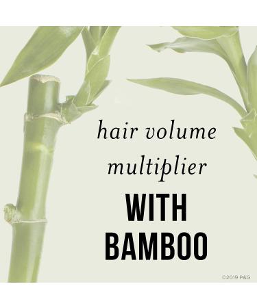 Pantene Bamboo Hair Volume Multiplier Shampoo for Fine Thin Hair - 9.6 Fl oz - Buy Online on GoSupps.com