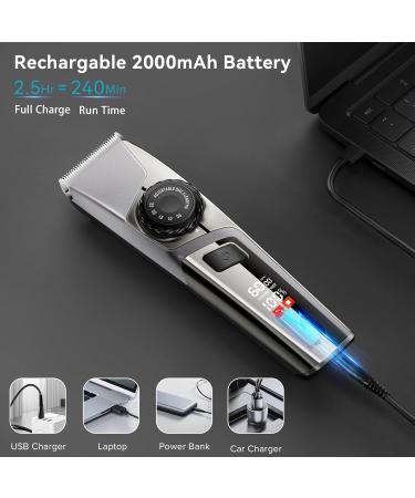 Best Cordless Hair Trimmer for Men - Adjustable Waterproof 3-in-1 Grooming Kit for Professionals & Home Use - Buy Online on GoSupps.com