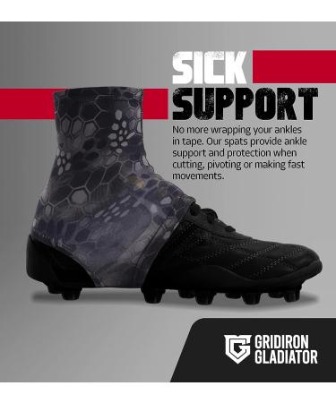 Camo Gridiron Gladiator Cleat Covers - Football, Soccer, Baseball & Softball Spats - Buy Online on GoSupps.com