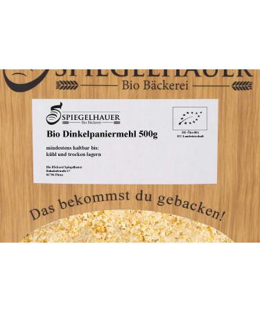 Organic Spelt Breadcrumbs 500g - Healthy Versatile & Gluten-Free Alternatives - Buy Online on GoSupps.com