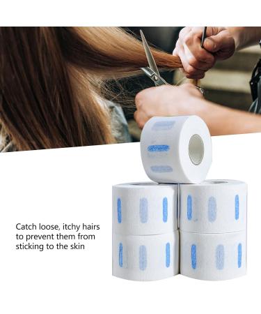 5 Rolls White Stretchable Hairdressing Neck Strips - Professional Paper Hair Cutting Tool for Salon Use - Buy Online on GoSupps.com