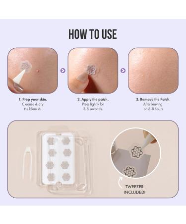 Deep Blemish Microdarts | Fast-Acting Pimple Patch for Cystic Acne | Hydrocolloid Spot Care with Magnesium & Tea Tree | International Shipping Available - Buy Online on GoSupps.com