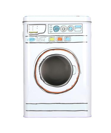 Qyebavge Powdered Laundry Detergent Container - Large Capacity Washing Machine Model with Perspective Window for Easy Storage