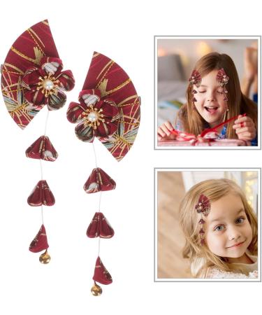 Didiseaon Wedding Decor Flower Hair Accessories Japanese Style Hair Clips Hair Barrette Tassel Flower Hairpin Traditional Tsumami Bobby Pin for Graduation Wedding Party Bridal Hair Clip - Buy Online on GoSupps.com