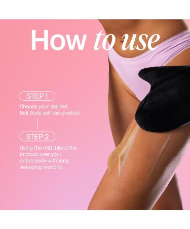 Bali Body Luxe Tanning Mitt | Reusable Stain-Free Applicator Tool for Flawless Sunless Tan | Streak-Free Bronzing Glove for Aerosols Creams & Mousses - Buy Online on GoSupps.com