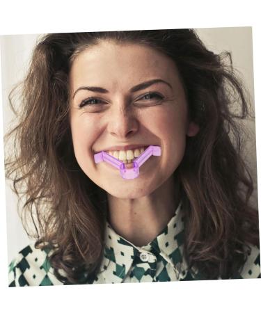 Baluue Lip Muscle Trainer Mouth Trainer Face Exerciser Lift Oral Exerciser Exerciser Muscle Lips Trainer Lips Slimming Exerciser Muscle Tightening Lips Shaper Lift Tool 9.30X7.70X1.50CM Purple - Buy Online on GoSupps.com