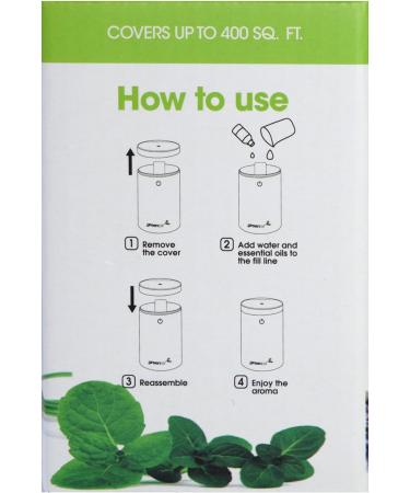 Greenair Scent Trekker Essential Oil Diffuser - Lightweight Aromatherapy Diffuser for Home & Travel - Buy Online on GoSupps.com