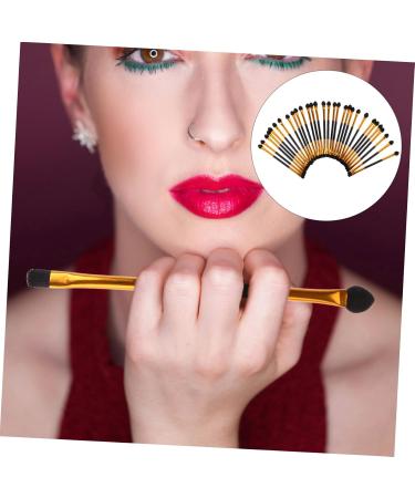 Beatifufu 30pcs Makeup Brush Eyeshadow Applicators Disposable Cosmetics Brush Eye Shadow Lipstick Women's Face - Buy Online on GoSupps.com