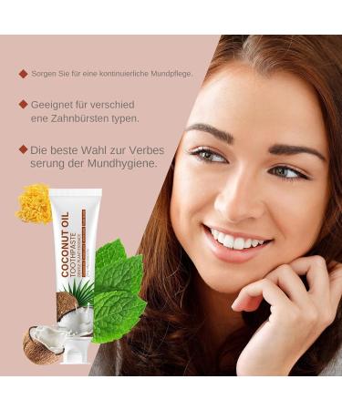  Yugugomo White toothpaste - Whitening toothpaste - Organic toothpaste - 120g - Gentle for travel camping home children smokers - Buy Online on GoSupps.com