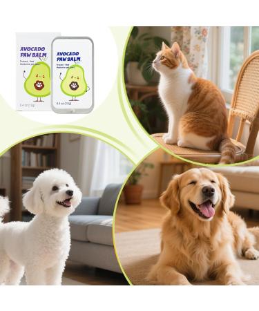 Dog Balm | Moisturizing cream for dogs foot care butter soothing for dry cracks stressed skin repair protective care for pets - Buy Online on GoSupps.com