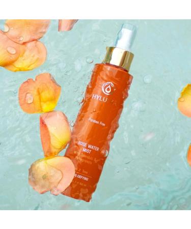 Hylunia Rose Water Mist 5.1 fl oz - Natural Vegan Skin Repair with Calendula & Pomegranate - Shop Internationally - Buy Online on GoSupps.com