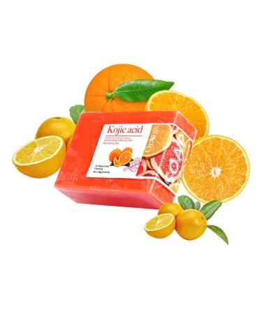 Cipszoely Kojic Acid Soap for Body 100g Pure Natural Soap Bar Body Facial Soap Deep Cleaning Vegan Soap Womens Mens Soap Barimprove Uneven Skin Relief of Acne Blackheads Pores