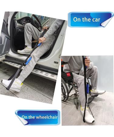 Homymusy 41 Inch Leg Lifter Strap with EVA Handles - Ideal for Hip and Knee Surgery Recovery - Buy Online on GoSupps.com
