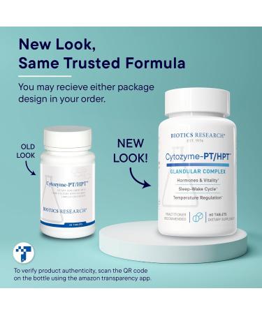 Biotics Research Cytozyme PT HPT Lamb Pituitary/Hypothalamus Complex Supports Function of The Pituitary Gland and Hypothalamus Adrenal Health Brain Boost 60 Tablets - Buy Online on GoSupps.com