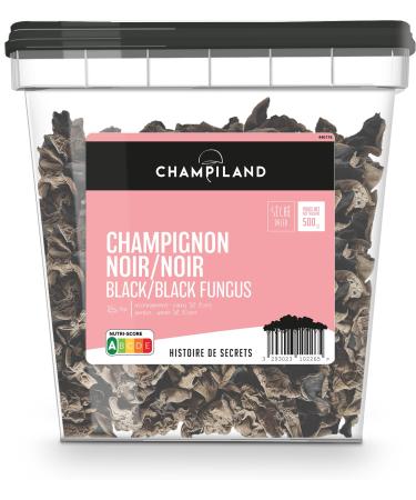 Champiland - Dried Black Mushroom - Selected Mushrooms - Hand Sorted in South West France - Exceptional Flavor - Rich in Pro