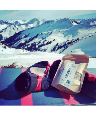 Organic Fairtrade Cashew Nuts with Garlic & Pepper (500g) | Roasted in Freiburg | Premium Fair Trade Cashews from Burkina Faso - Shop Now! - Buy Online on GoSupps.com