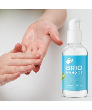 BRIOTECH BrioCare Hand Gel - Non-Drying HOCl Hydrogel Hand Cleanse (2 Fl Oz) - Buy Online on GoSupps.com