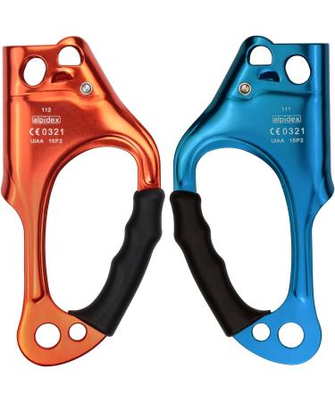 ALPIDEX Hand Ascender Set - Right & Left - Durable Climbing Gear for International Shipping - Buy Online on GoSupps.com