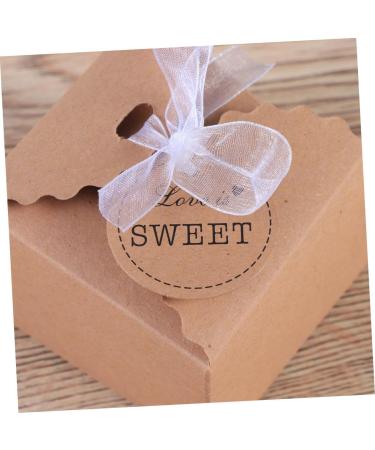 Mobestech 100 Pcs Wedding Supplies Wedding Items Wedding Favor Boxes Wedding Things Wedding Stuff Candy Boxes for Wedding Diy Candy Boxes Creative Candy Boxes Romantic Gift Box Wedding Box 1 count (Pack of 1) As Shownx2pcs - Buy Online on GoSupps.com