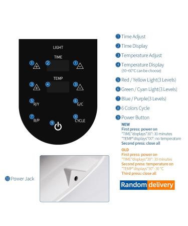 LIARTY 7 Colors LED Light Mask | Portable PDT Facial Mask for Anti-Wrinkle Blackhead & Spot Removal | Skin Rejuvenation (EU Plug) - Buy Internationally - Buy Online on GoSupps.com