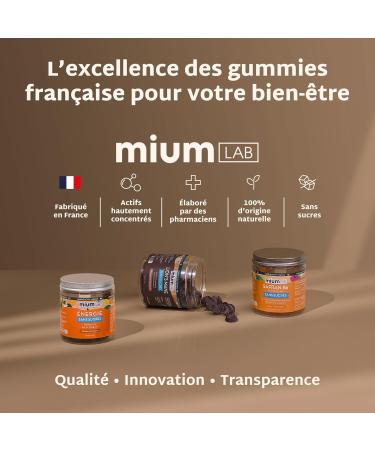 Mium Lab Lions Mane (Crini re de Lion) Gummies sans sucre Extrait 18:1 hautement concentr d Hericium erinaceus Compl ment alimentaire base de champignon adaptog ne Fabriqu en France - Buy Online on GoSupps.com