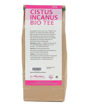 Cistus Incanus Organic Tea | Original Dr. Pandalis | Boost Immunity & Wellness - International Shipping Available - Buy Online on GoSupps.com