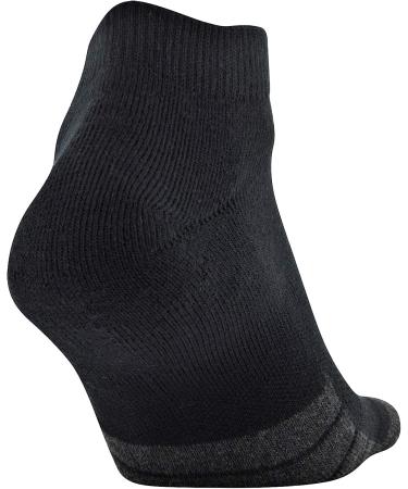 Under Armour Adult Performance Tech Low Cut Socks 6-Pack - Black, Large - Buy Online on GoSupps.com
