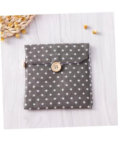 Beatifufu Menstrual Pouch Storage Bag - Coffee Ladies Purse for Hygiene Products - Buy Online on GoSupps.com