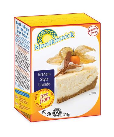 Kinnikinnick Gluten Free Graham Style Crumbs, 10.5 Ounce 10.58 Ounce (Pack of 1)