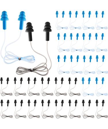 30 Pairs Corded Ear Plugs Silicone Waterproof Ear Plugs for Sleeping Snoring Swimming Shooting  Ear Plugs Noise Cancelling and Hearing Protection - Buy Online on GoSupps.com