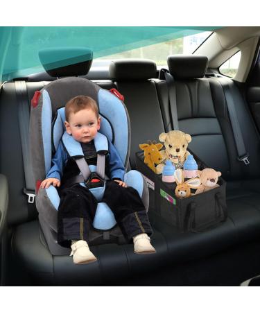 Dunsoo Autositz Organizer for Children | Car Seat Organizer with Cup Holders & Belt Attachment | best Auto Organizer for Passenger Seat - Buy Online on GoSupps.com