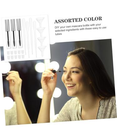 Mipcase 32pcs Mascara Empty Tube Refillable Mascara Tube Refillable Eyelash Tube Earth Tones Lip Gloss - Buy Online on GoSupps.com