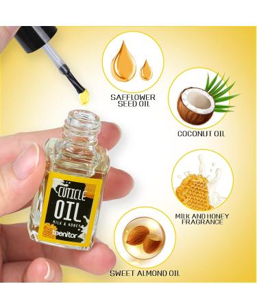 Teenitor Nail Care Kit - Professional Manicure Tools Set with Nail File, Buffer, Cuticle Nippers, Oil, Pusher, and Polish Block - Buy Online on GoSupps.com
