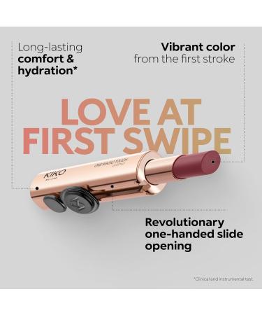  Kiko Milano KIKO Milano One Magic Touch Lip Stylo 05 Semi-Matte Moisturizing Lipstick with One-Swipe Opening - Buy Online on GoSupps.com