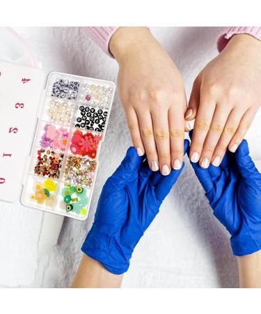 2 Pieces Nail Tips Transparent Storage Box Plastic Sorting Box Nail Art Organiser Box Jewellery Organiser Box Empty Spaces Storage Box for Fingernail Crystal Jewellery - Buy Online on GoSupps.com