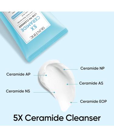5X Ceramide Low pH Cleanser 80g - Gentle Facial Cleanser for Radiant Skin | Best Skincare & Face Wash - Buy Online on GoSupps.com