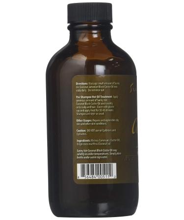 Sunny Isle Jamaican Castor Oil Coconut Black 4 Fl Oz - Hydrating Hair Treatment - Buy Online on GoSupps.com