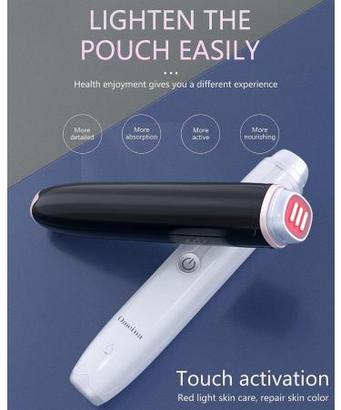 RF Radio High Frequency Skin Red LED Light for Under Eye Bags, Dark Circles, Crow's Feet & Neck Wrinkles - Buy Online on GoSupps.com