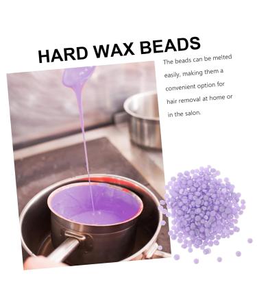 Minkissy 3 Packs Hard Wax Beans for Hair Removal - Violet Beeswax Pearls for Smooth Skin - Buy Online on GoSupps.com