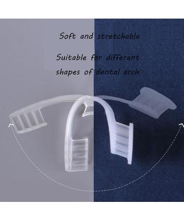 ELEBOX 10 PCS Dental Night Mouth Guard with Silicone Gel for Anti Grinding Molar Teeth Sleep Protection Clenching Guards for Athletic Protection Unisex - Buy Online on GoSupps.com