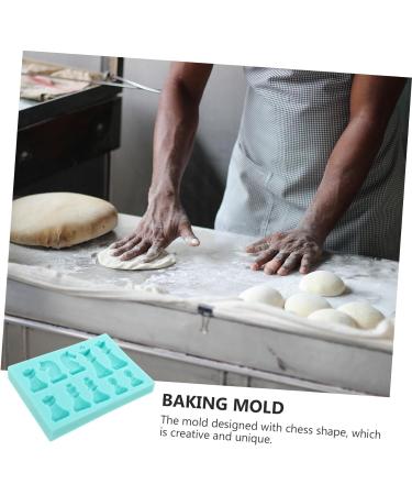 Milisten Mold Ice Chess Silicone Mould De para Gelatinas Silicone Biscuit Moulds Custom Chocolate Mould Dessert Baking Mould Fondant Cake Mould Fudge Candy Silica Gel Clay - Buy Online on GoSupps.com