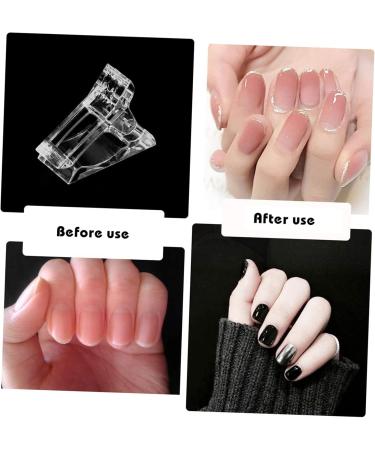 Gogogmee 1 Set Nail Extension Set Fake Manicure Patch Nail Tools Fake Nail Tip Finger Extension Brush Nail Art DIY Accessory DIY Accessories Manicure Pen Tool Manicure Art Kit Clips Plastic - Buy Online on GoSupps.com
