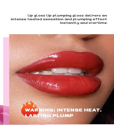 Plumping Lip Gloss for Women | Glossy Liquid Lipstick with Ginger Extract | Fuller Lips Lifter Gloss (#013 1 PCS - Buy Online on GoSupps.com