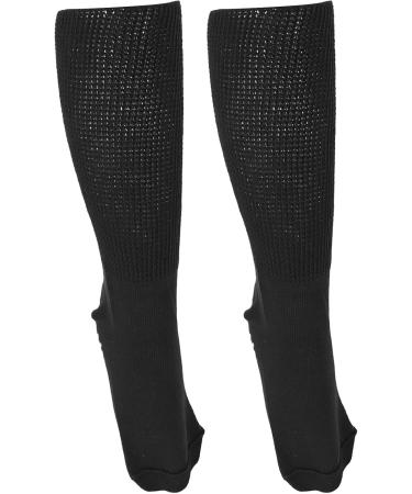 Extra Wide Diabetic Socks for Swollen Feet - Soft Cotton Good Elasticity for Lymphedema & Obesity (43cm) - Buy Online on GoSupps.com