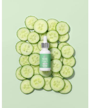 Hempz Cucumber Aloe Facial Serum - Hydrating Beauty Actives with Ceramides for Dry to Normal Skin - Unisex 1oz - Buy Online on GoSupps.com