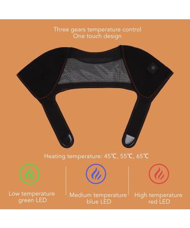 Shoulder Heating Pillows | Hot Compress & Heated Support for Muscle Pain Relief | Mesh Bag Design - Buy Online on GoSupps.com