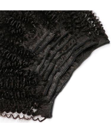 8 Piece Afro Kinky Curly Clip-In Extensions | 100% Remy Virgin Hair | 24 Black 120g - Shop Now! - Buy Online on GoSupps.com