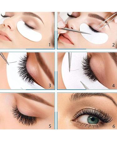 Sunallwell 100 Pairs Under Eye Gel Pads for Eyelash Extensions - Lint-Free Patches for Salon & Individual Use - Buy Online on GoSupps.com